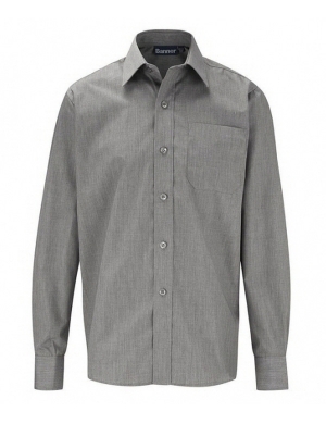 Banner Long Sleeve Shirts 2pk - Grey